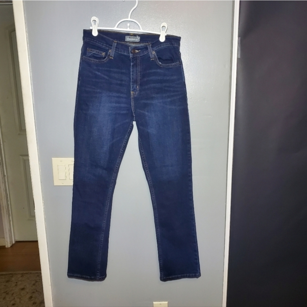 Members Mark womans straight fit jeans size 30x30.